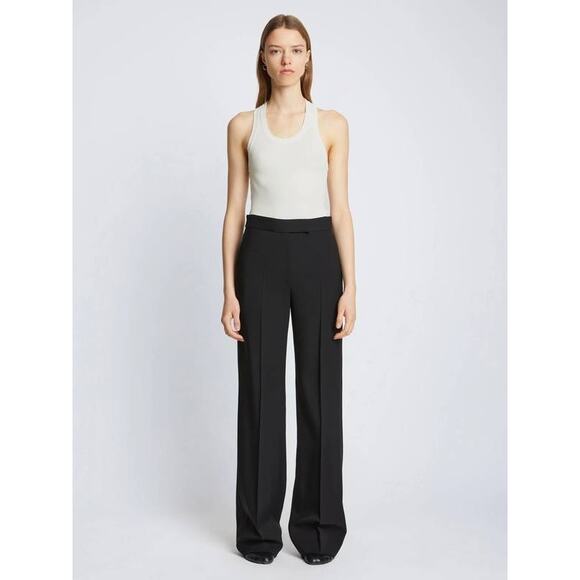 Proenza Schouler Rib Knit Tank Top in White L - Picture 1 of 4